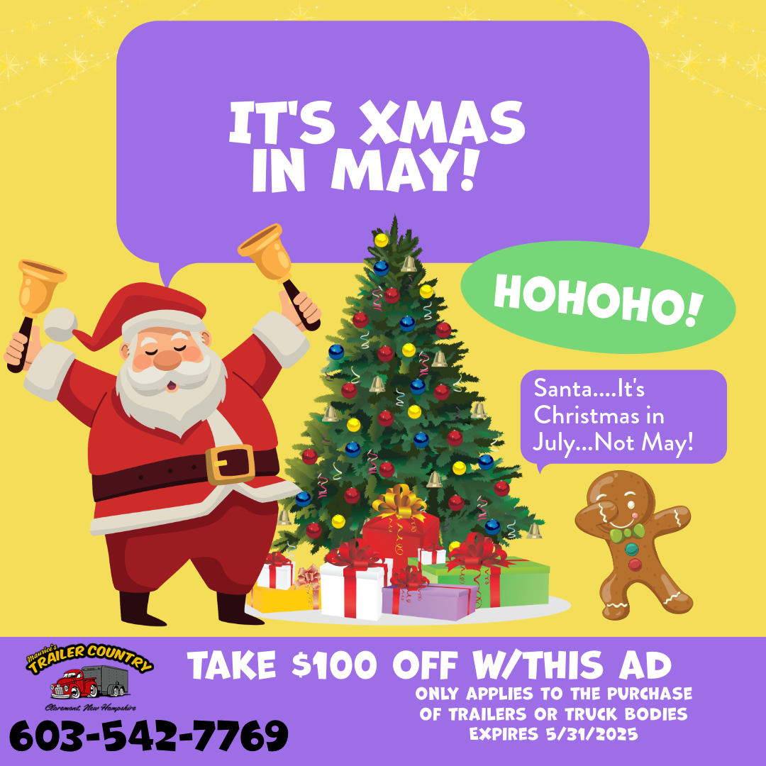 Christmas In May Ad
